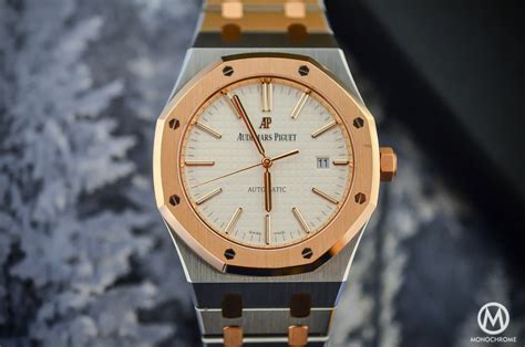 two-tone audemars piguet 41mm|audemars piguet 15400.